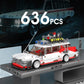 Mould King Ghost Car ECTO-1 Building Sets for Boys Age 14+&Ghost Bus Movie Fans, Creative Classic Cars 10021 Cool Vehicles Model Kits Birthday Gifts
