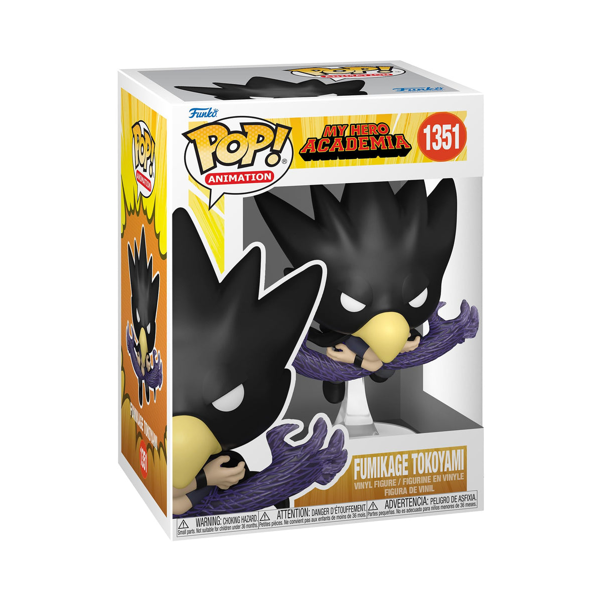 Funko POP! Animation: My Hero Academia - Fumikage Tokoyami & Dark Shadow