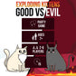 Exploding Kittens Good vs. Evil, 2-5 Players, Age 7+ Card Game