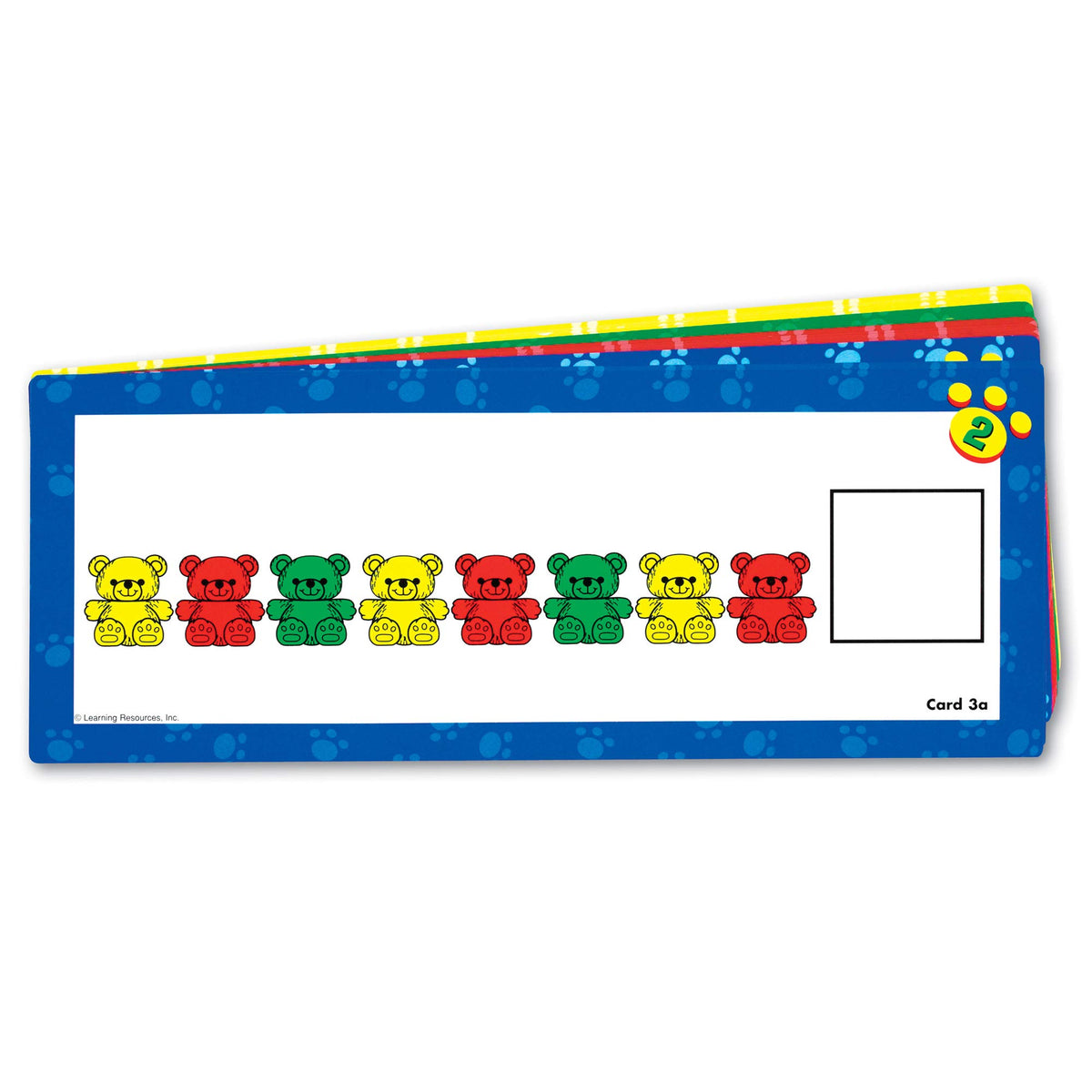 Learning Resources Three Bear Family Pattern Cards