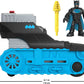 Fisher-Price Imaginext DC Super Friends Batman Toy Bat-Tech Tank Vehicle with Lights for Preschool Pretend Play Kids Ages 3+ Years