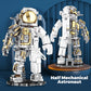 Space Astronaut Building Block for Boy 12+, STEM Toy Model Kit for Adults & Teens, LEGO-Compatible Collectible, Creative DIY Project Great Gift