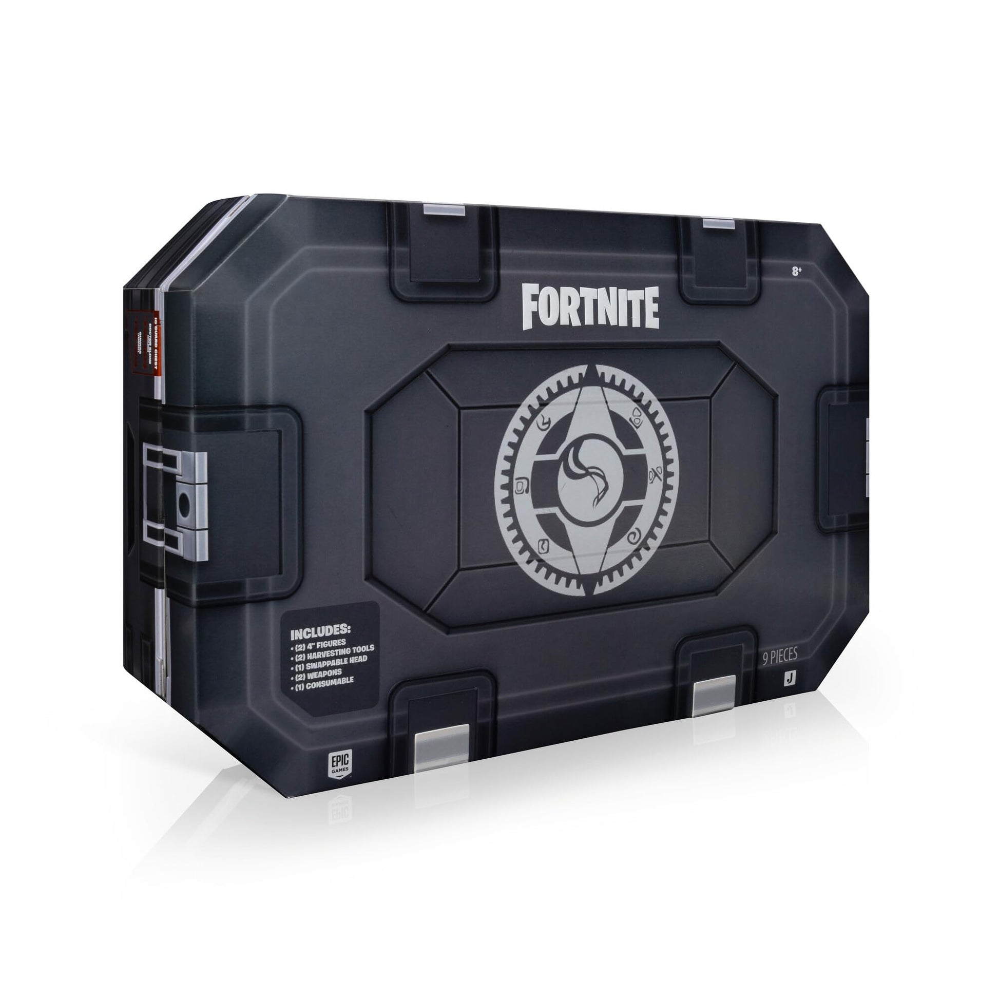 Jazwares Fortnite Doctor Slone and Gunnar Battle Chest - Two 4-inch Figures with Accessories in Premium Packaging