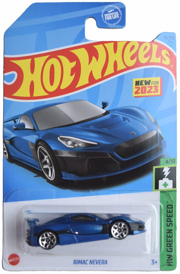 Hot Wheels Rimac Nevera, HW Green Speed 4/10