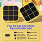 Museloong 4-in-1 Portable Electronic Tic-Tac-Toe Handheld Game, Puzzle Game for Children and Adults, Memory-Training Toy, Fun for Parent-Child Sharing