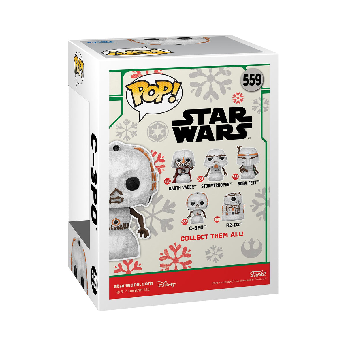 Funko POP! Star Wars: Holiday - C-3PO - Snowman