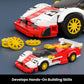 Mould King GTRLongtail Speed Champion Car Building Kits, MOC Racing Car Toys Model, Vehicle Blocks Set Suitable for Boys to Build, House Decoration