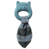Mary Meyer Teething Toys Leika Silicone Baby Teether for Babies 0-12 Months, 9-Inches, Little Raccoon