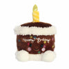 Aurora® Adorable Palm Pals™ Choco B'day Cake™ Stuffed Animal - Fun Collectible Plush for Kids and Adult Collectors - Perfect for Decorating Rooms