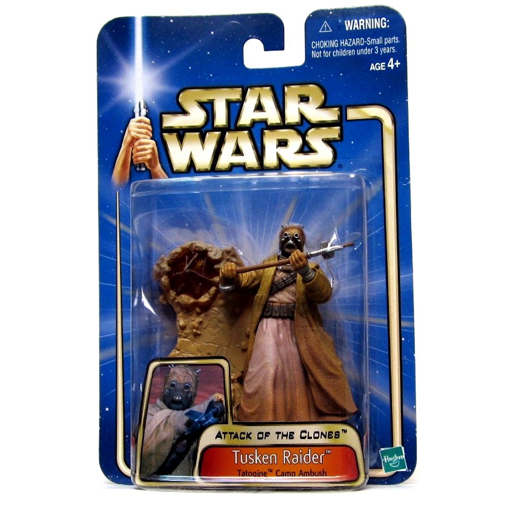 Star Wars Episode II Attack of The Clones Figure: Tusken Raider Tatooine Camp Ambush