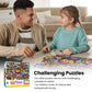 MasterPieces - 1000 Piece Jigsaw Puzzle, Nostalgic 60’s TV Shows Collage, Retro Entertainment Fun for Adults, Family, Kids, Non-Glare Finish, 19.25" x