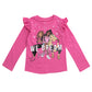 Barbie Toddler Girls 3 Pack T-Shirts Pink/Black 5T