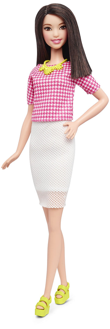 Barbie Fashionistas Doll - White & Pink Pizzazz