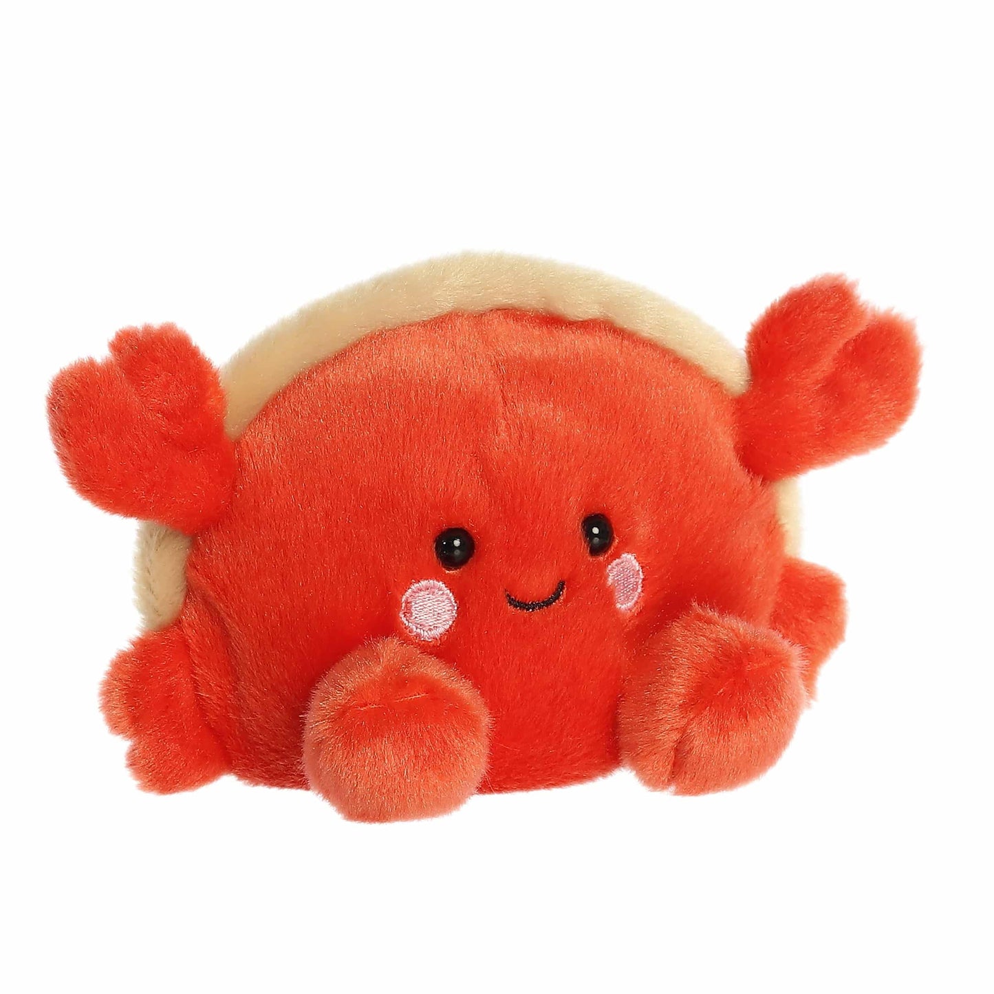 Aurora® Adorable Palm Pals™ Tide Hermit Crab™ Stuffed Animal - Fun Collectible Plush for Kids and Adult Collectors - Perfect for Decorating Rooms