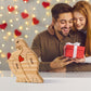 Personalized Wooden Puzzle with 2 Names,Wooden Pigeon Puzzle,Customizable Wooden Puzzle for Home Decor and Thoughtful Gifts,Valentine's Day Gift