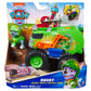 Paw Patrol - Rocky Rescue Wheels - Monster Truck - Collectible Car Figure - Projectile Launcher - All Terrain - Children's Toy - Ages 3+