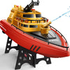 SYMA Q14 Fireboat RC Boat for Kids 8-12, Water Spray, 40 Min Runtime