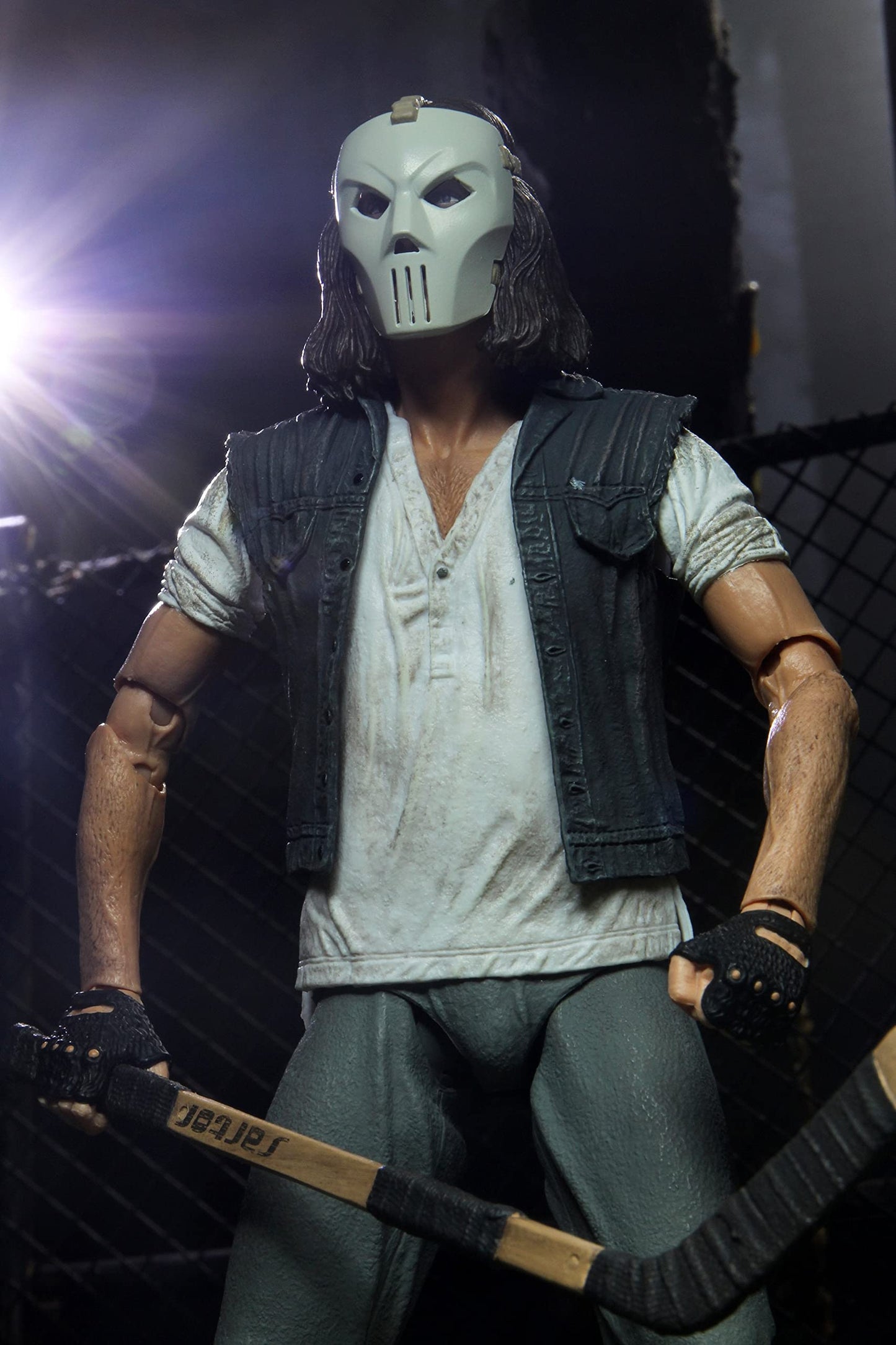 NECA - Teenage Mutant Ninja Turtles (1990 Movie) - 7” Scale Action Figure - Casey Jones & Raphael in Disguise 2 Pack (WM Exclusive)
