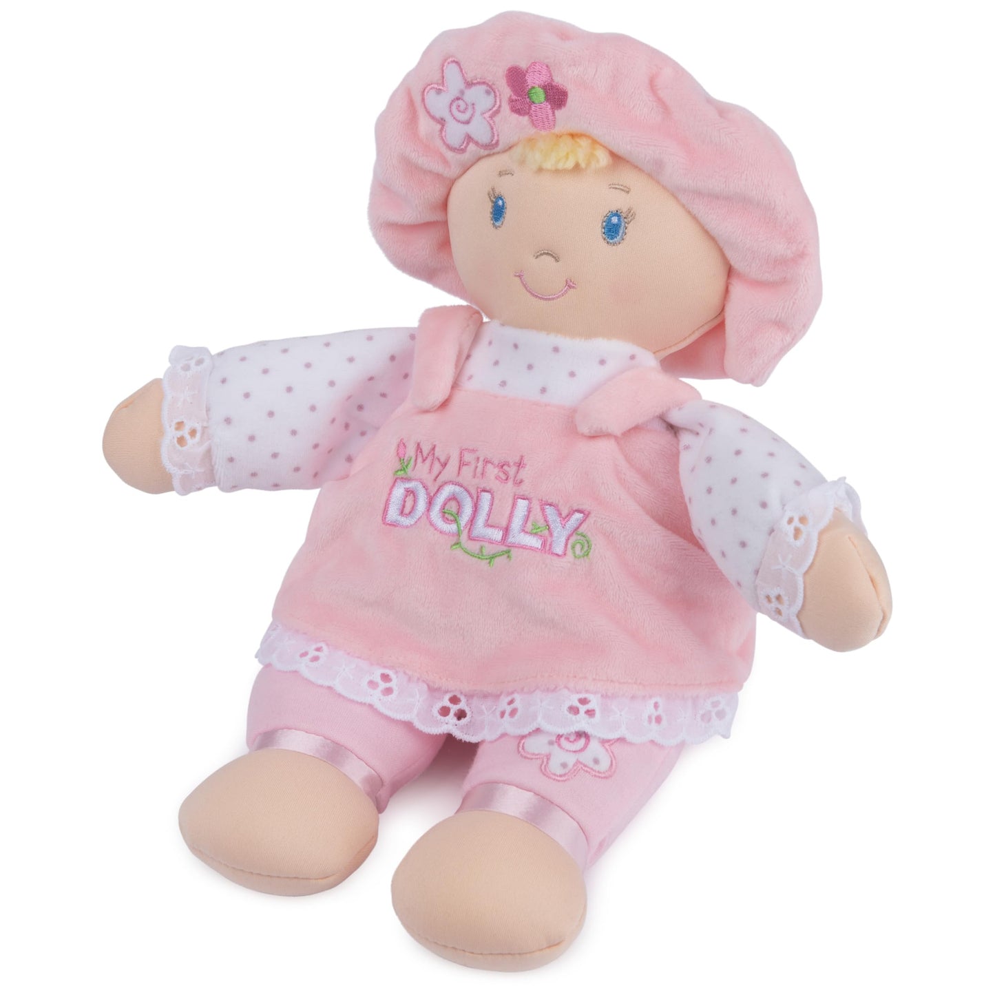 GUND My First Dolly 13-Inch Plush Doll Toddler Toy for Ages 0+