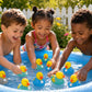 Fun Express 2" Teal, Gray and Blue Medical Scrubs Rubber Ducks - 12 Pc.