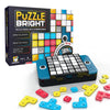 Brainwright - Puzzle Bright - Interactive Light-Up Brain Teaser with 300+ Challenges, Ages 8+, 1+ Players