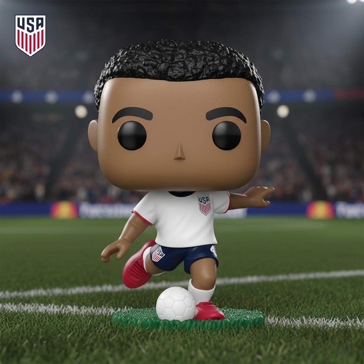 Funko Pop! Football: USA - Tyler Adams - World Cup 2026 - Collectable Vinyl Figure - Gift Idea - Official Merchandise - Toys for Kids & Adults