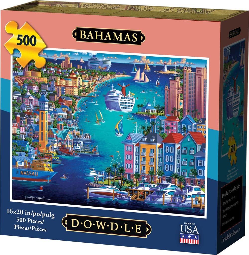 Dowdle Jigsaw Puzzle - Bahamas - 500 Piece
