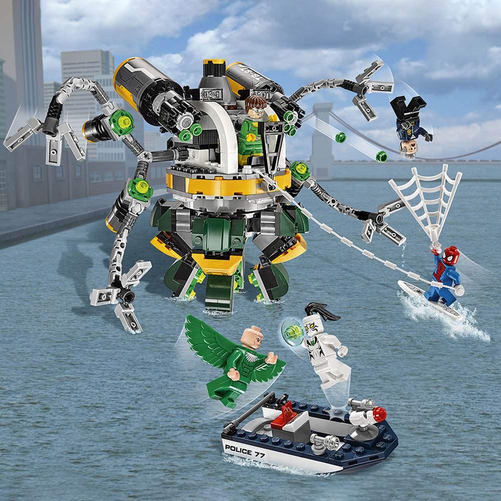 LEGO Marvel Super Heroes Spider-Man: Doc Ock's Tentacle Trap 76059 Spiderman Toy