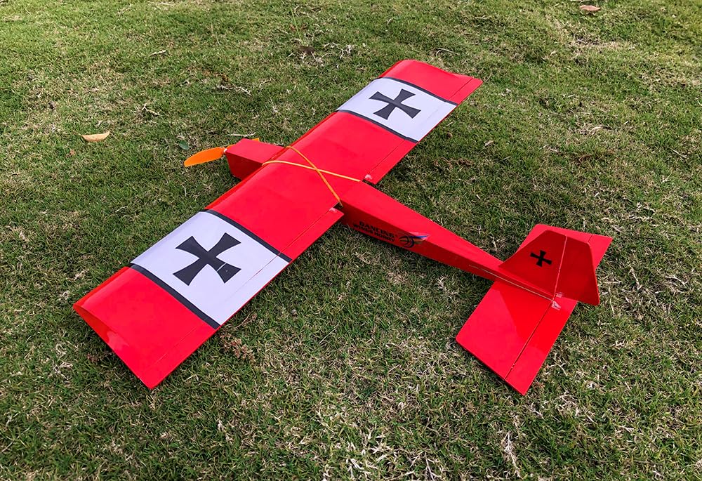 VilogaRC Balsa Wood Airplane R03 STICK-06 Model Aircraft, 580mm Wingspan Laser Cut Unassembled Flying Model Aircraft to Build, DIY RC Airplane Kit