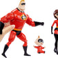 Mattel Disney and Pixar The Incredibles Storyteller Set with 3 Action Figures, Super Family Collectible Toy Pack with Mr Incredible, Elastigirl