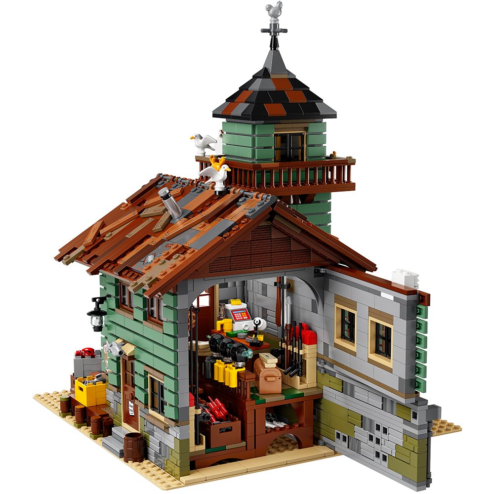 LEGO Ideas Old Fishing Store (21310) - Building Toy and Popular Gift for Fans of LEGO Sets and The Outdoors (2049 Pieces)