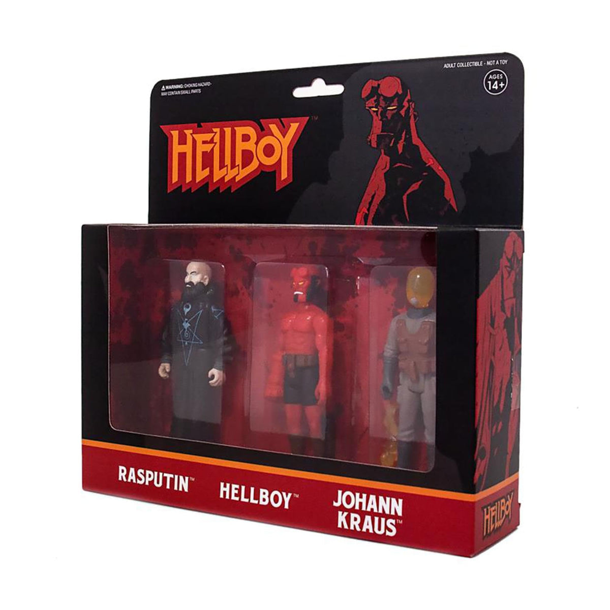 Super 7 Hellboy Reaction Action Figures 3 Pack B