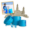 Create A Castle Sandcastle Kit as Seen on Shark Tank, 6 Piece Outdoor Beach Toy Set for Kids and Adults, Towers, Building Tools, Portable Mesh Storage