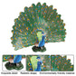 FLORMOON Bird Toys pcs Realistic Peacock Plastic Early Educational Toys Cupcake Topper Party Gift for Kids 2+ Year Old