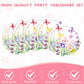 41 PCS Wildflower Party Decorations Floral Theme Disposable Tableware floral paper plates Napkin Tablecloth Floral Party Decorations for Wedding Tea