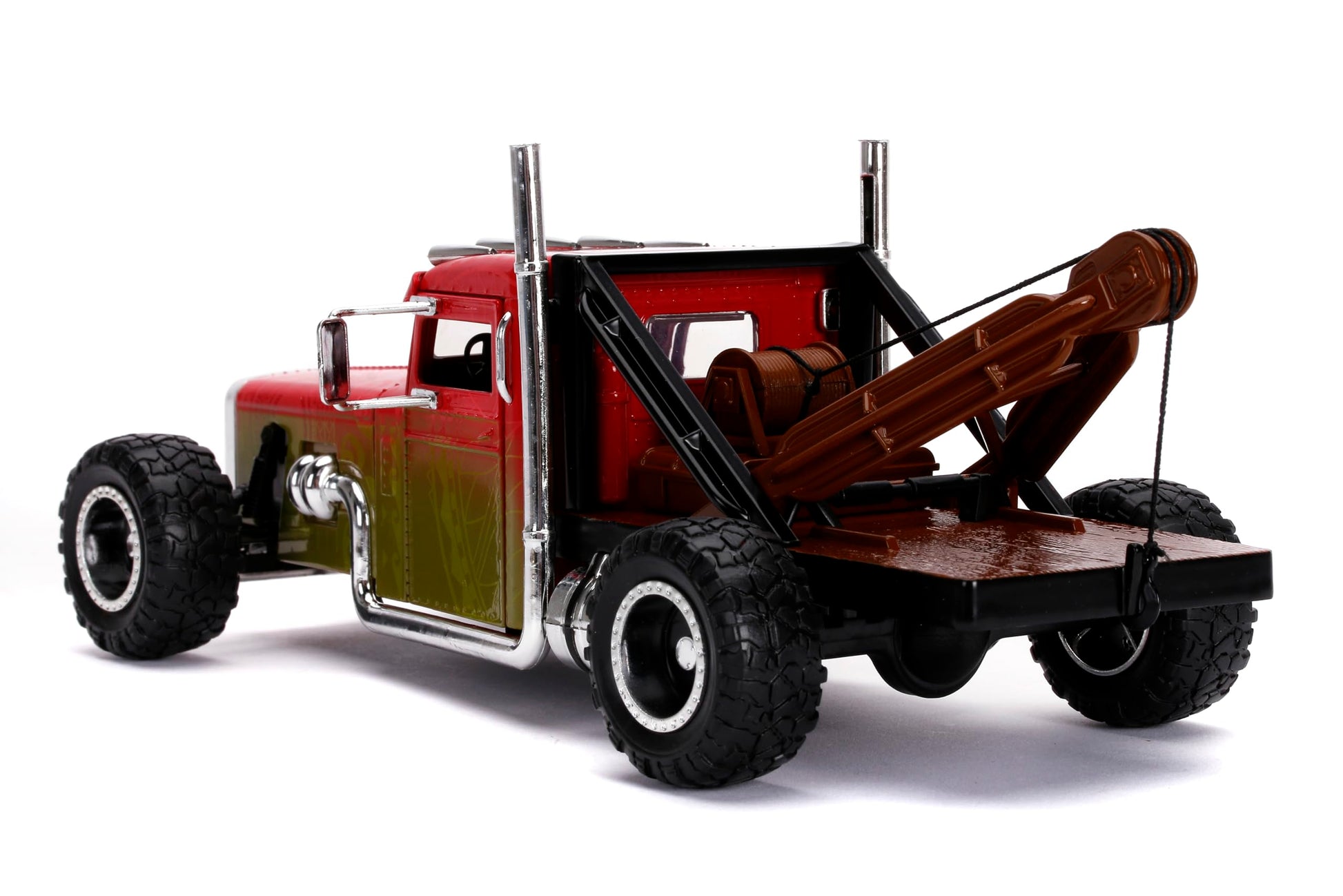Jada Fast & Furious Presents: Hobbs & Shaw Hobbs' 1:24 Custom Peterbilt Truck Die-cast Car, Toys for Kids and Adults