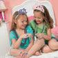 Fun Express Pastel Sequin Princess Tiaras - Set of 12 crowns - Girls Birthday Party, Dress up and Halloween Supplies
