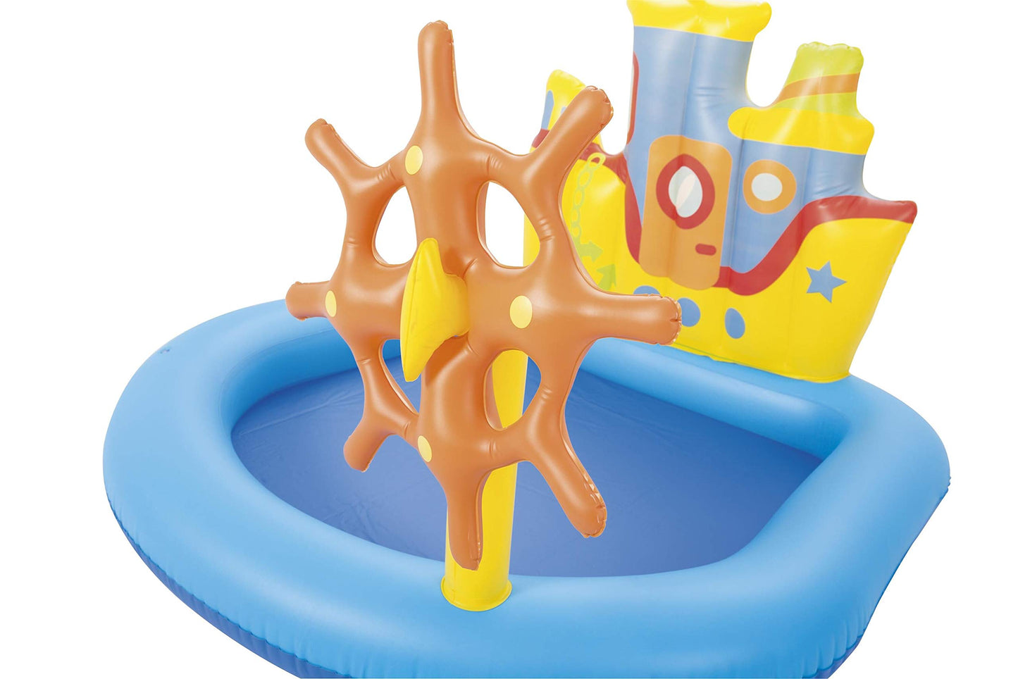 H2OGo! Tug Boat Inflatable Splash Pad - Kids Water Toy for Backyard Summer Water Play - Inflatable Water Park - Water Mat for Babies & Toddlers - (6