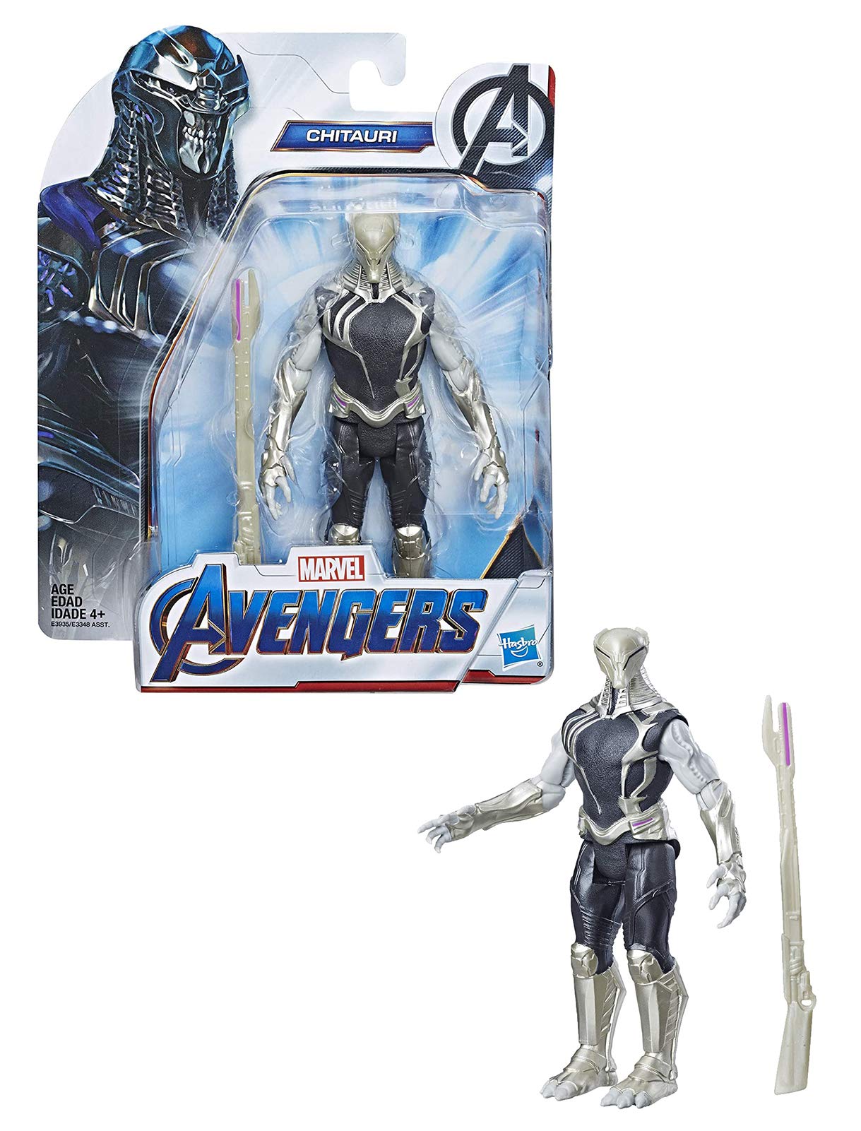 Avengers Marvel Chitauri 6"-Scale Marvel Villain Action Figure Toy