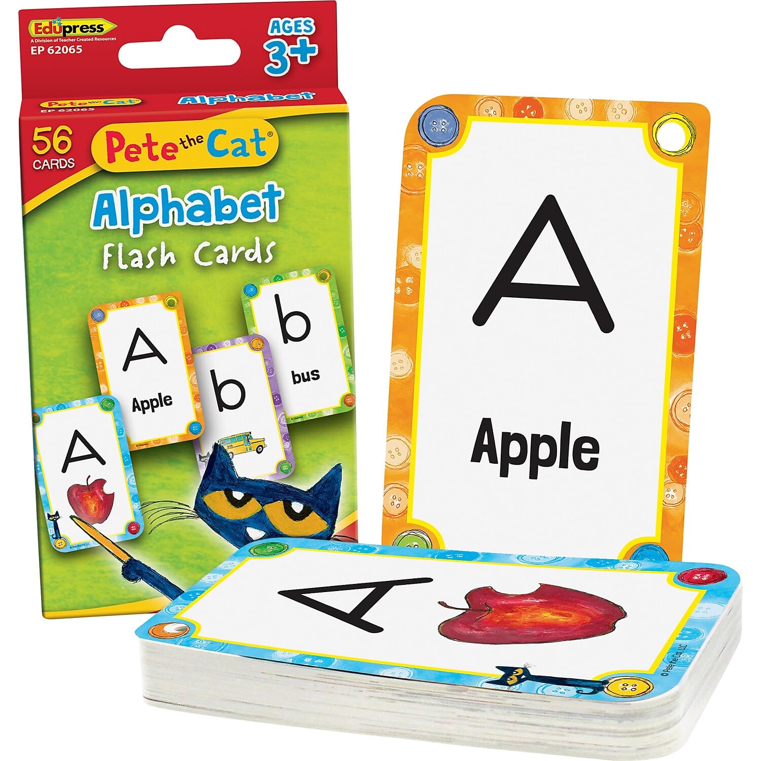 Pete The Cat® Alphabet Flash Cards (EP62065)