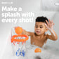 Jool Baby Bath Basketball Hoop for Toddlers, Kids Bathtub Toy - Includes Basketball Net w/ Suction Cups, 2 Basketballs