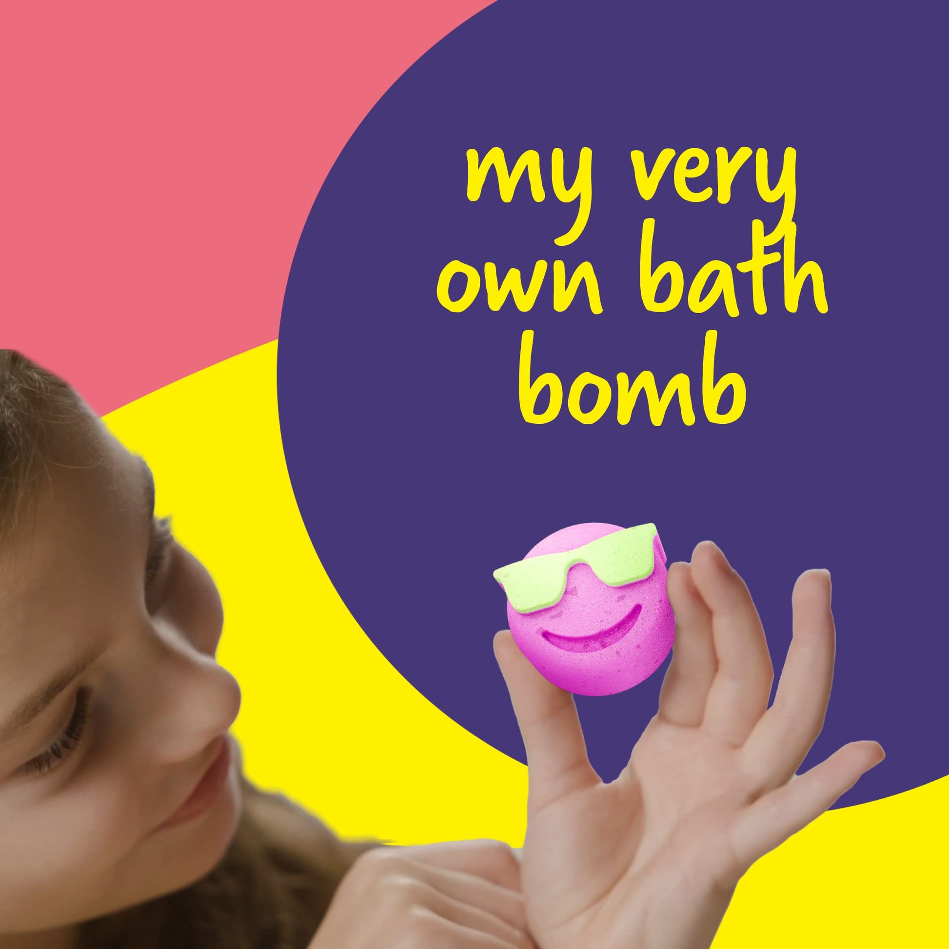 Dan&Darci Bath Bomb Making Kit for Kids - Kid Crafts Science Project - Gifts for Girls and Boys - Craft Activity Gift for Age 6, 7, 8, 9, 10, 11 & 12
