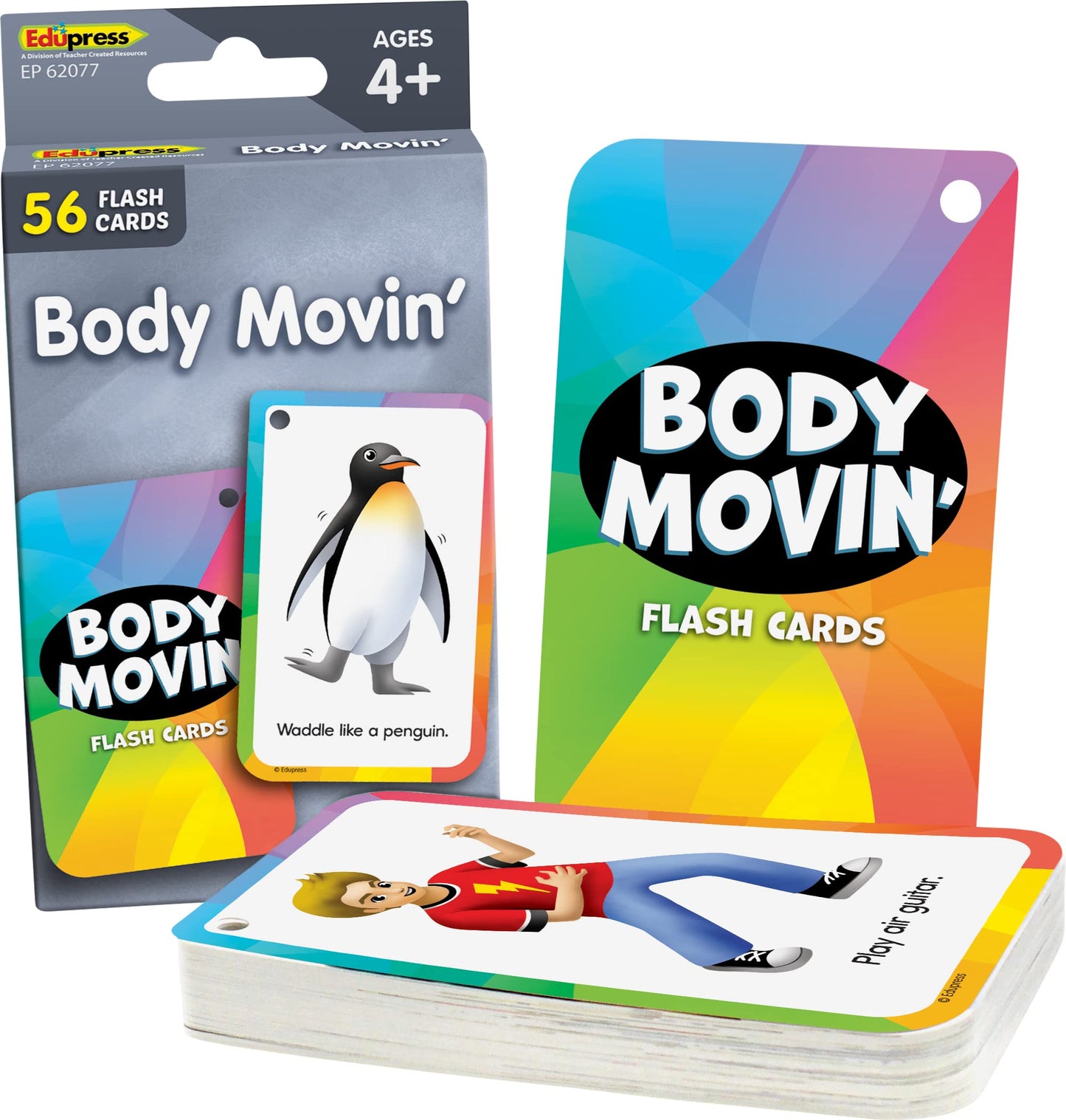 Body Movin’ Flash Cards (EP62077)