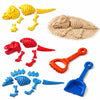 Liberty Imports 25 PCS Large Dinosaur Fossil Sand Molds Kids Beach Toy Set