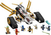 LEGO NINJAGO Legacy Ultra Sonic Raider 71739 Ninja Toy Building Kit with a Buildable Plane and Motorcycle Toy, Featuring 7 Collectible Minifigures