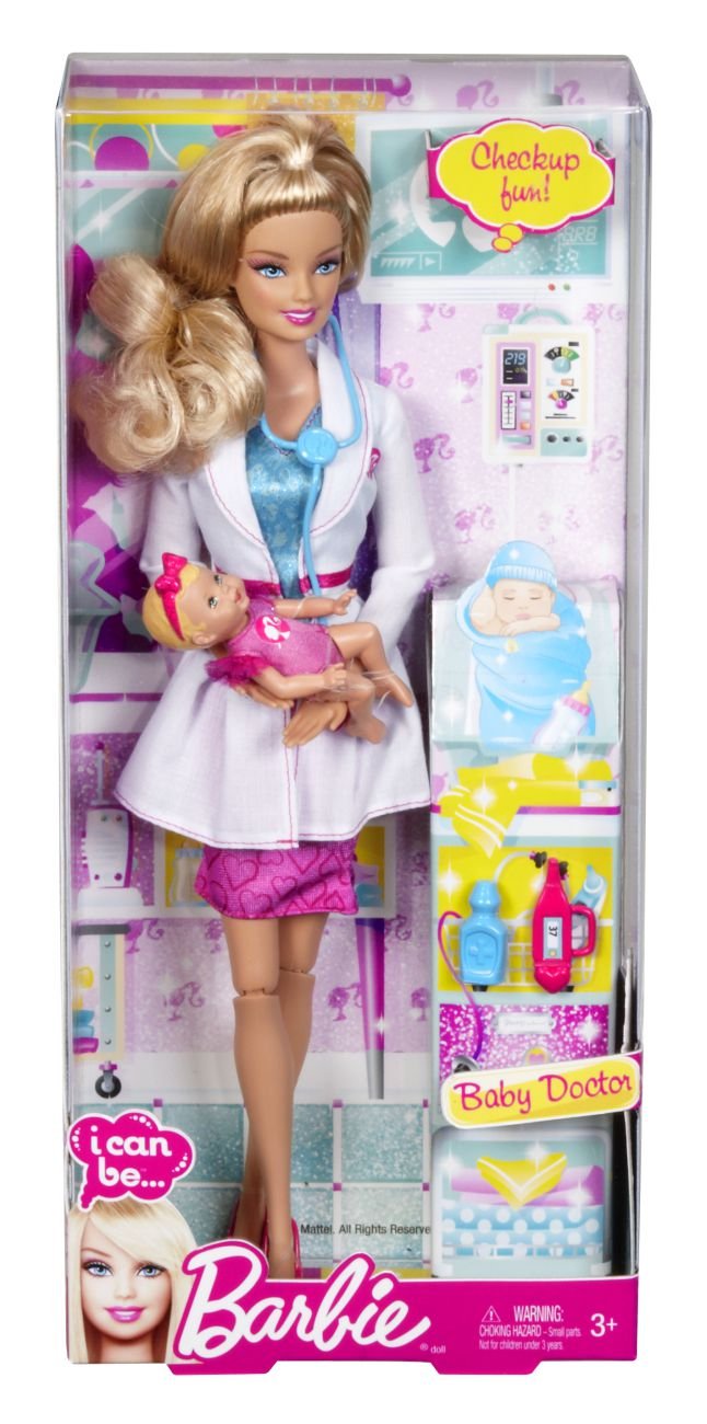 Barbie I Can Be Baby Doctor Doll