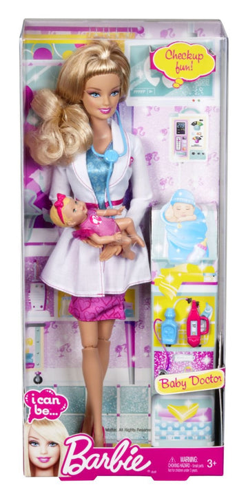 Barbie I Can Be Baby Doctor Doll