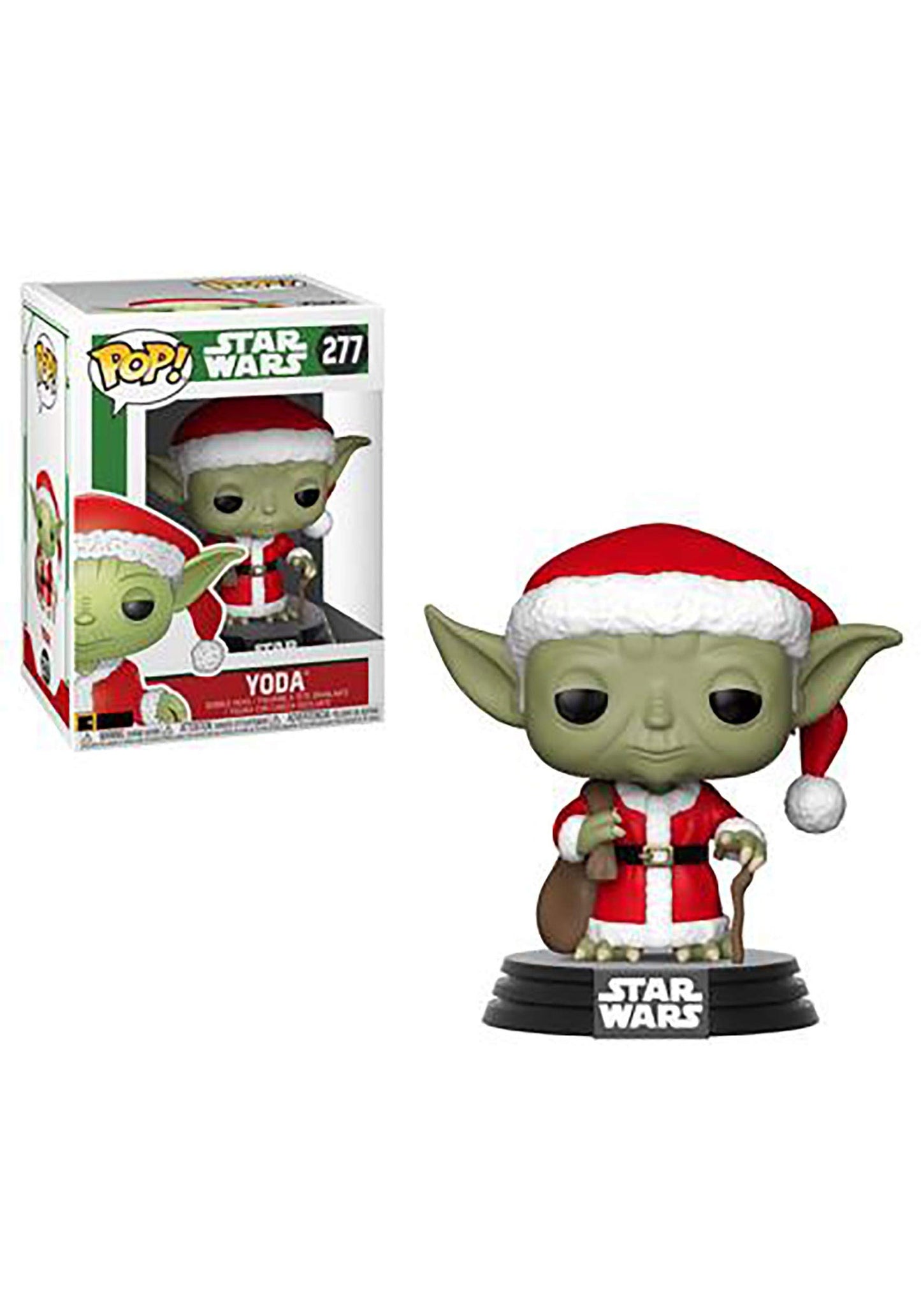 Funko POP! Star Wars: Holiday Santa Yoda