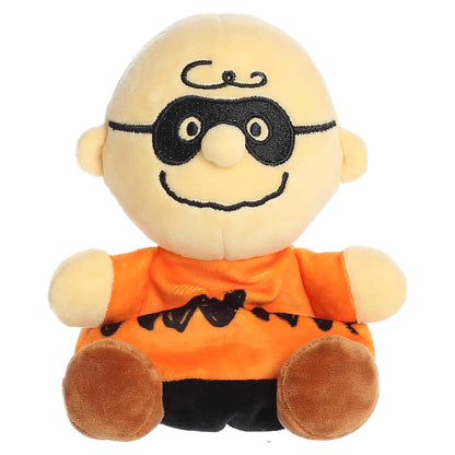 Aurora Peanuts Palm Pals 5" Masked Charlie Brown Spooky Plush