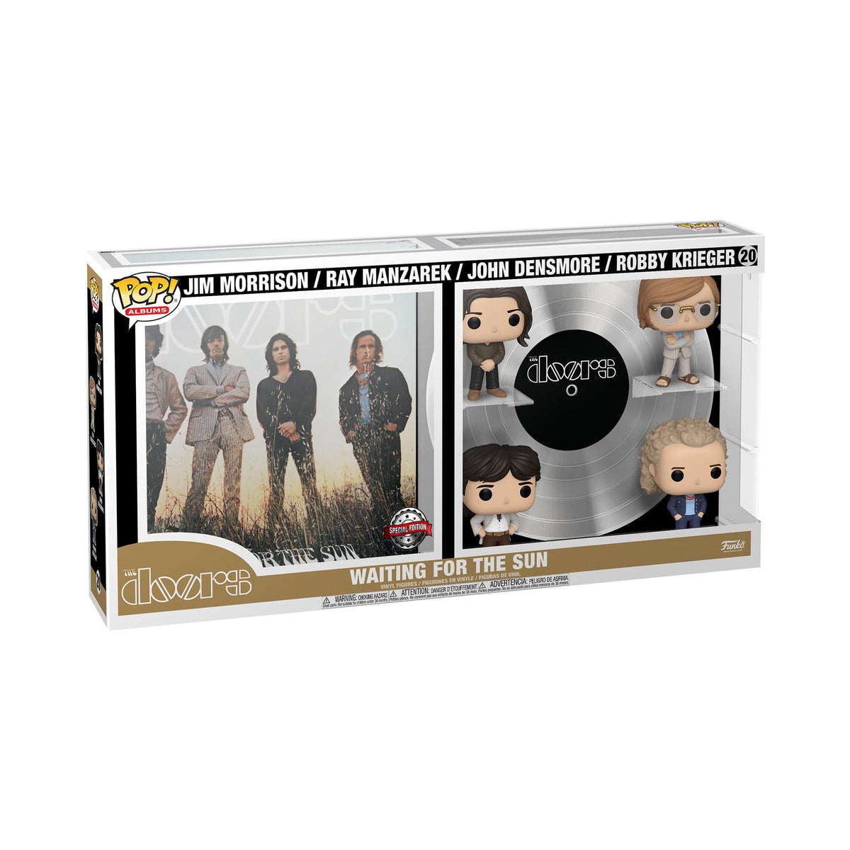 Funko POP! Albums Deluxe: The Doors - Collectable Vinyl Figure - Gift Idea - Official Merchandise - Toys for Kids & Adults - Music Fans - Model Figure